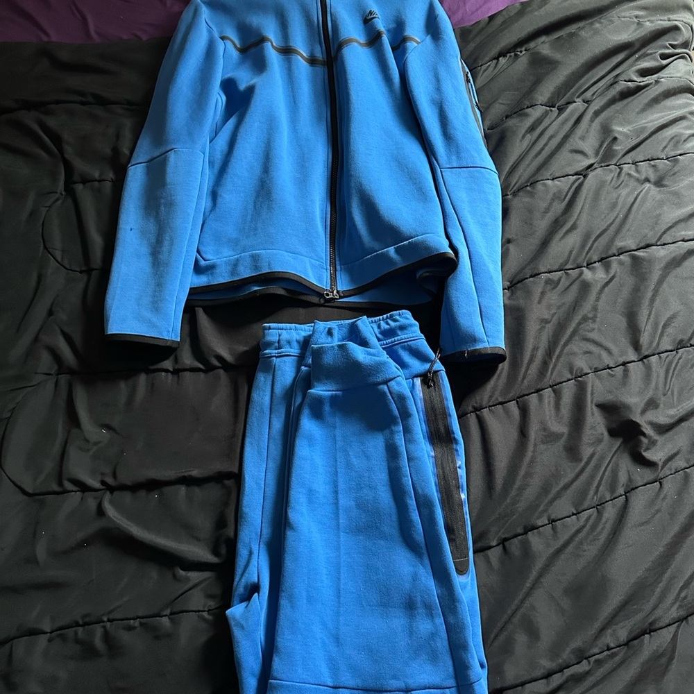 Royal Blue Nike Tech Set